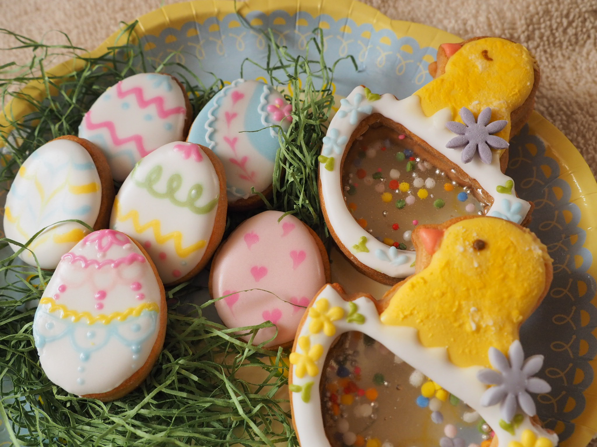 イースターのシャカシャカクッキー 江別 蔦屋書店